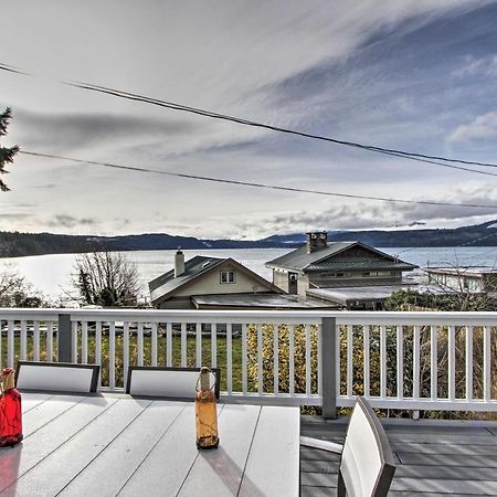 Idyllic Waterfront Cottage With Beach And Sunset Views Port Townsend Esterno foto