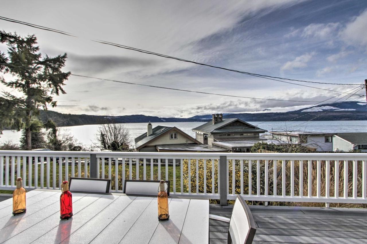 Idyllic Waterfront Cottage With Beach And Sunset Views Port Townsend Esterno foto
