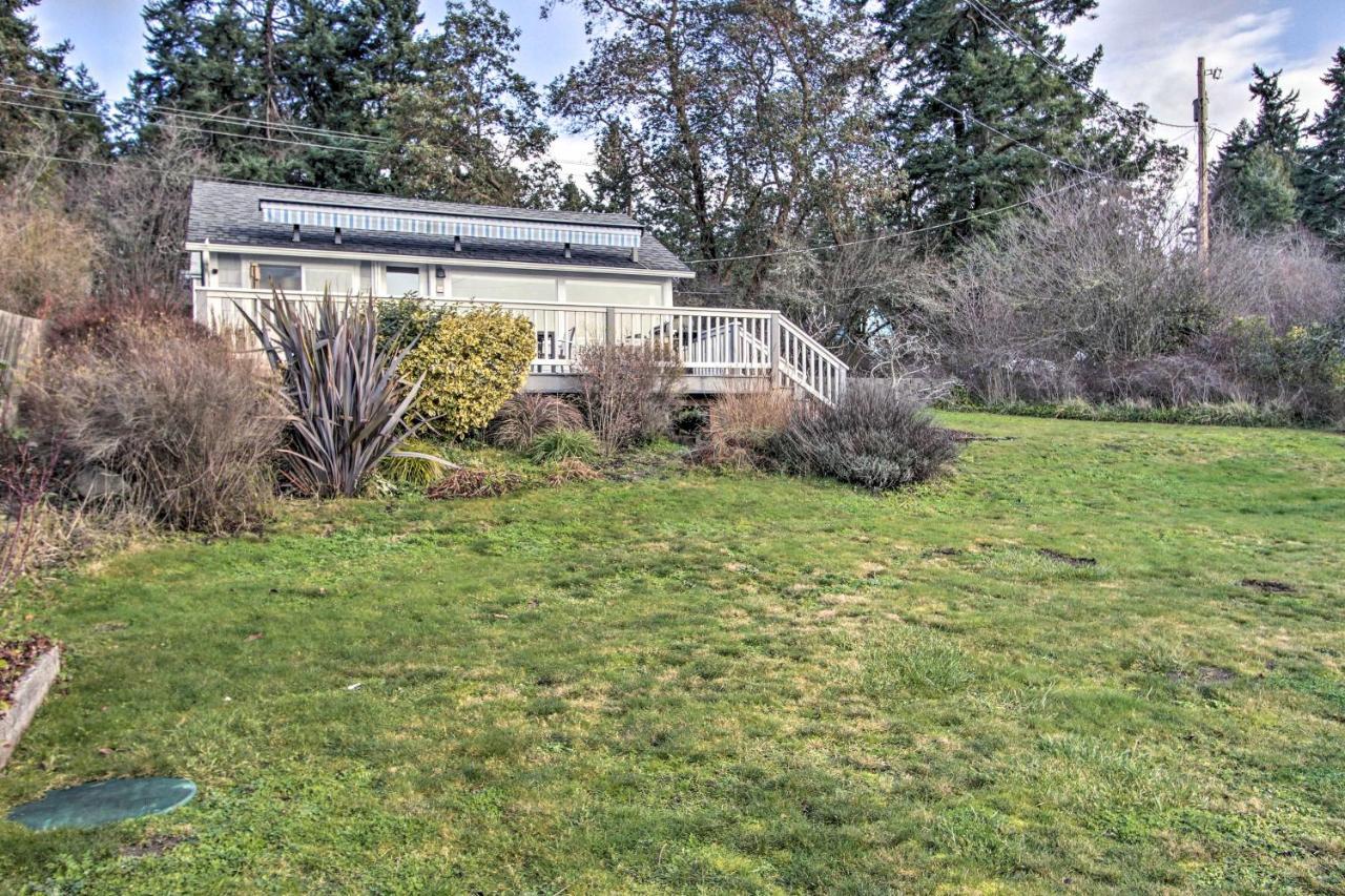 Idyllic Waterfront Cottage With Beach And Sunset Views Port Townsend Esterno foto