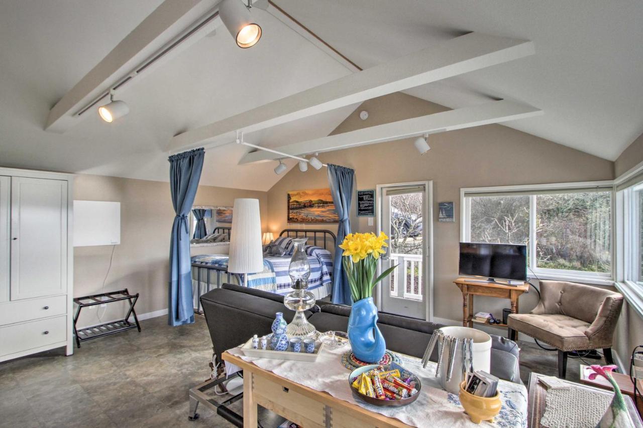 Idyllic Waterfront Cottage With Beach And Sunset Views Port Townsend Esterno foto