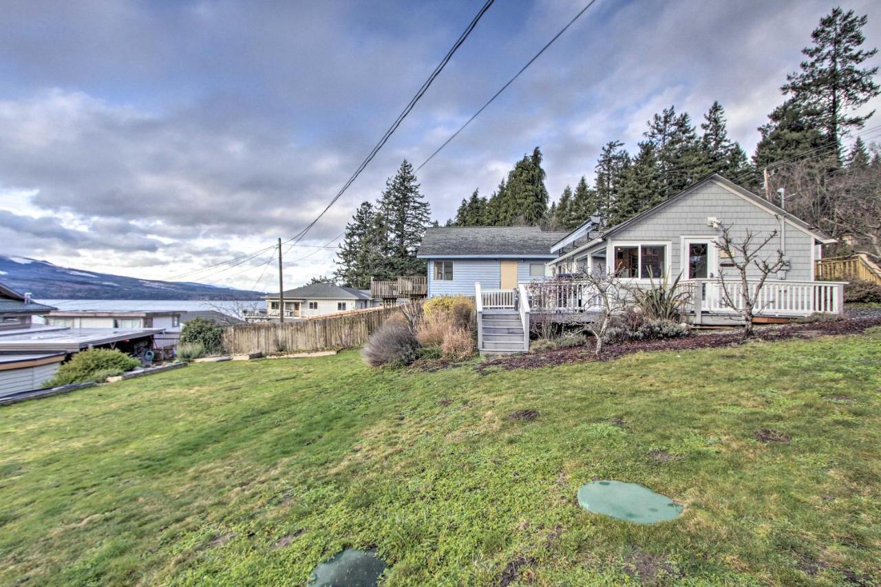 Idyllic Waterfront Cottage With Beach And Sunset Views Port Townsend Esterno foto