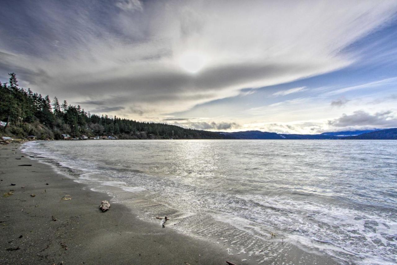 Idyllic Waterfront Cottage With Beach And Sunset Views Port Townsend Esterno foto